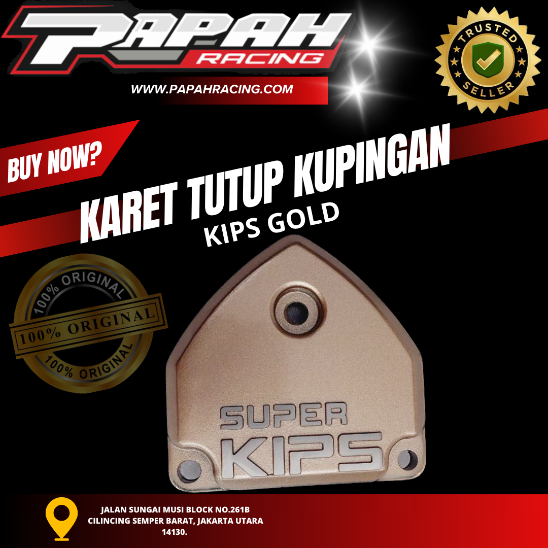 COVER TUTUP KUPINGAN KIPS GOLD